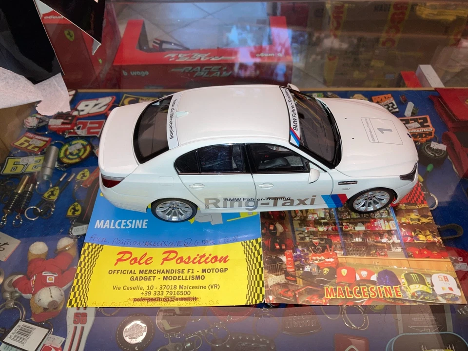 08539RTB KYOSHO 1 18 BMW M5 NURBURGRING TAXI 2008 NEW SHIPPING WORLDWIDE - Immagine 1 di 4