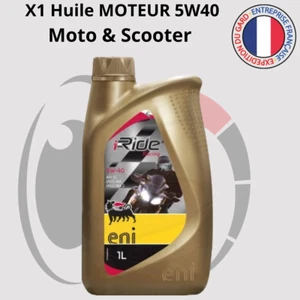 Aceite de motor ENI i-Ride Racing 5W40 1L Moto y Scooter x1 bidón 1 litro - Imagen 1 de 1