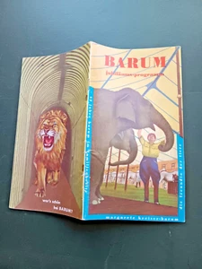 1962 programm CIRCUS BARUM Borra cirque circo programme programma program - Bild 1 von 2