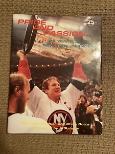 Pride and Passion: 25 Years of New York Islanders Hardcover Book - Picture 1 of 5