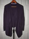 Lululemon Purple Viscose Blend Duster Cardigan Sweater size 4