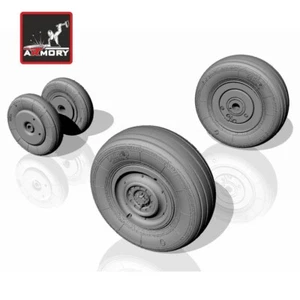 Armory Models AR AW72018 Scale 1/72 Mikoyan МiG-23BM, MiG-27,27M,D,K wheels - Picture 1 of 12