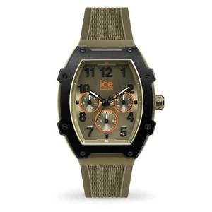 Mens Wristwatch ICE WATCH BOLIDAY 023317 Multifunction Silicone Khaki Green - Picture 1 of 1