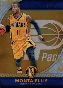 2016-17 Panini Gold Standard Pacers Basketball Card #116 Monta Ellis /269