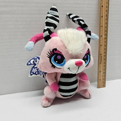 Littlest Pet Shop MOONLITE FAIRIES PLUSH  Pink Fairy Bunny Rabbit Stuffed Animal - Image 1 of 4