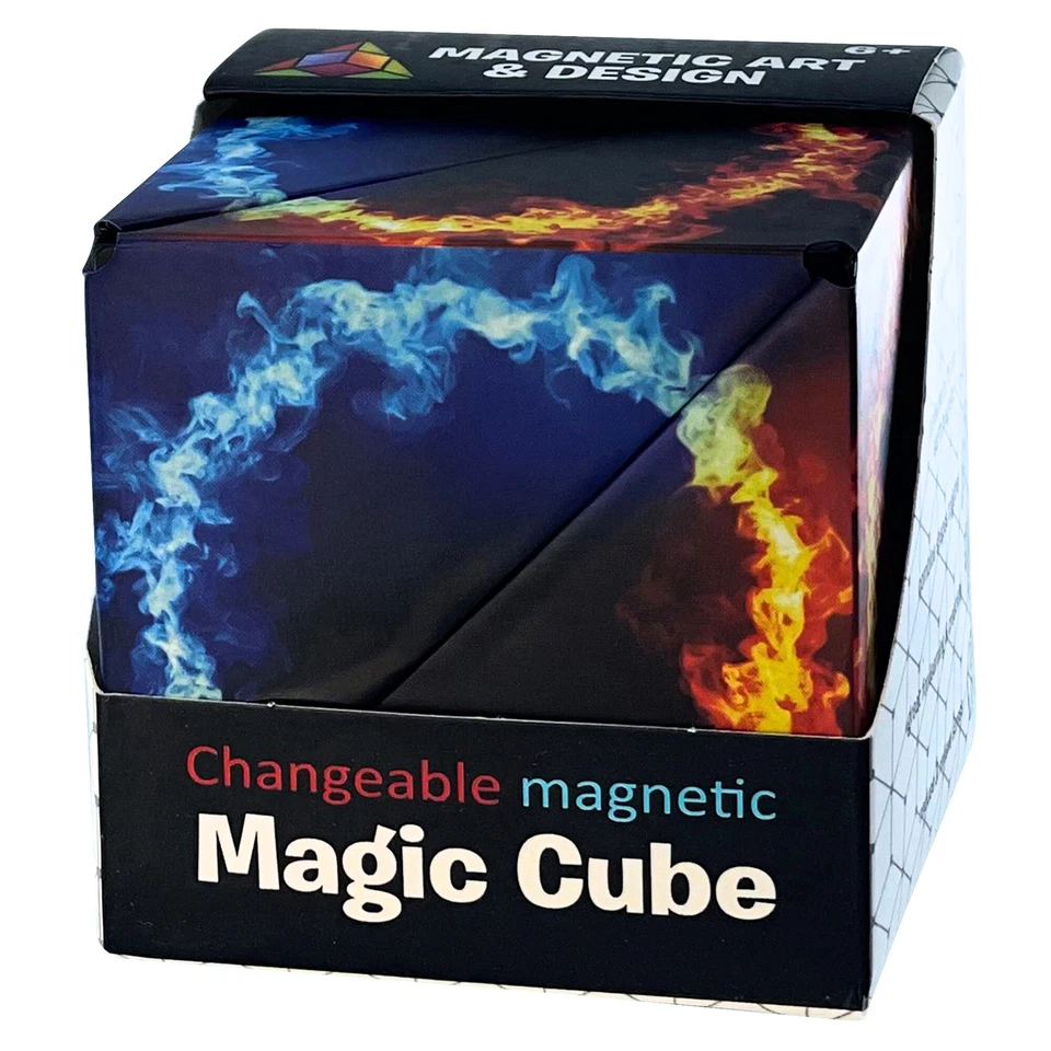 3D MAQNA Magic Cube - Fire Wheel - OSTERAKTION