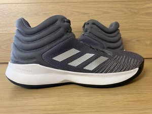 Adidas Pro Spark Gris Plata Metálico Baloncesto Top F99893 Hombre Talla 10.5 C1 - Imagen 1 de 12