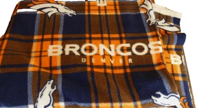 Denver Broncos Football Thema 2013 NFL Eigenschaften großer Fleece Stoff 69" x 73" - Bild 1 von 8