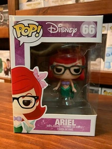 Vinilo Little Mermaid Ariel Nerd Funko Pop EE. UU. EMBALAJE EXPERTO EXCLUSIVO - Imagen 1 de 9