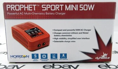 Prophet Sport Mini 50W Multi-Chemistry Battery Charger - Dynamite #DYNC2030 - Image 1 of 4