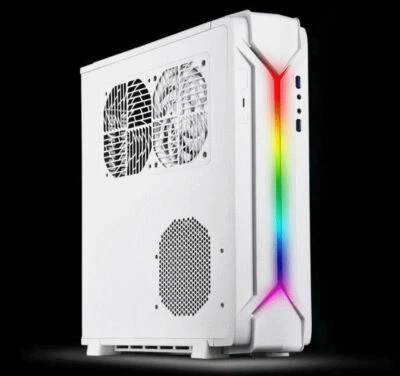 Silverstone SST-RVZ03W-ARGB Mini-ITX/Mini-DTX Slim Desktop/HTPC Case - Image 1 of 3