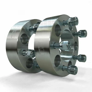 Pair 5x5.5 139.7 Wheel Spacers 1.5" Willys Jeep CJ3 CJ5 CJ7 International Scout - Picture 1 of 6