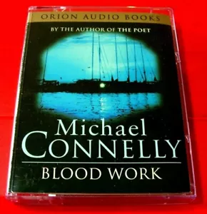 Michael Connelly Blood Work 2-Tape Audio Book Dick Hill Crime Thriller - Foto 1 di 3