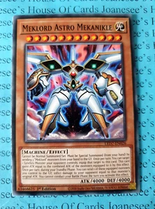Tarjeta LED7-EN026 Meklord Astro Mekanikle Yu-Gi-Oh 1ª Edición Nueva - Imagen 1 de 4