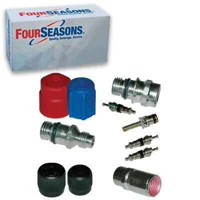 Kit de núcleo y tapa de válvula de sistema de aire acondicionado de 4 estaciones para Chevrolet V10 Suburban 1988 Foto 1 de 2