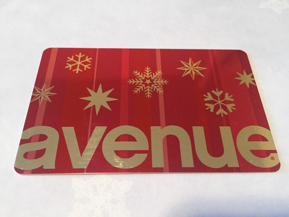 AVENUE Snowflakes and Stars ( 2007 ) Foil Gift Card ( $0 ) - Image 1 of 1