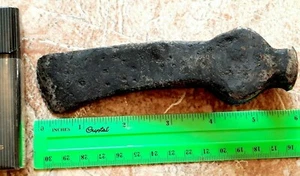 Vintage Axe mini small antique handicraft Ancient Viking Artifact Warrior 410 g - Picture 1 of 6