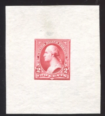 252-E2 Washington Type 3 Die India in Dark Violet Red HY262 - Image 1 of 4