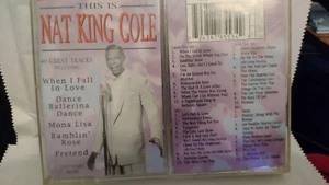 NAT KING COLE/THIS IS-40 GREAT TRACKS.DOUBLE CASSETTE SET.EMI 1995 EMI MFP LABEL - Picture 1 of 3