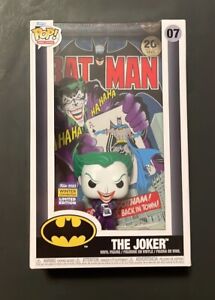 Funko Pop Comic Covers The Joker 07 Winter Convention Limited Edition - In hand