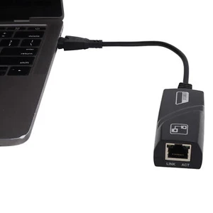 Ethernet Adapter USB3.0 Auf RJ45 Gigabit Verdrahtete Externe Netzwerkkarte C BHC - Photo 1/24