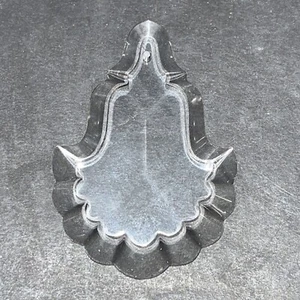 Antiguo péndalogo francés de repuesto de cristal 3-1/2 para araña - Imagen 1 de 12