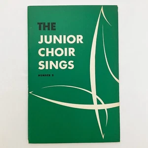The Junior Choir Sings Number 2 Paperback Book Broadman Press Choral Music 1963 - Picture 1 of 20