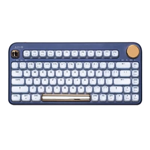 AZIO IZO Wireless Mechanical Keyboard with Blue Switches in Blue Iris IK105 - Picture 1 of 7