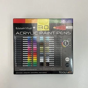 Acrylic Paint Pens Assorted Color Set 3mm Medium - Picture 1 of 3