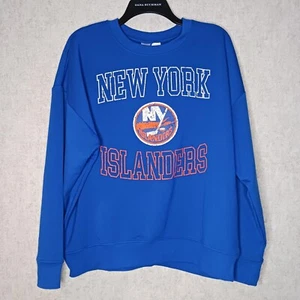 New York Islanders Womens XL Sweater Blue Long Sleeve NHL Hockey Ladies XL - Picture 1 of 6