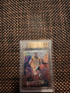 2012-13 Fleer Retro - 97-98 Metal Universe Precious Metal Gems Lebron James /100