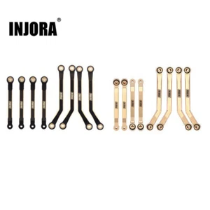 INJORA Schwer Messing Hohe Clearance Chassis Links 39g für 1/24 FMS FCX24 - Picture 1 of 21