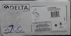 DELTA FAUCET T13420-SS, Stainless Steel, Trim Only - Picture 1 of 1