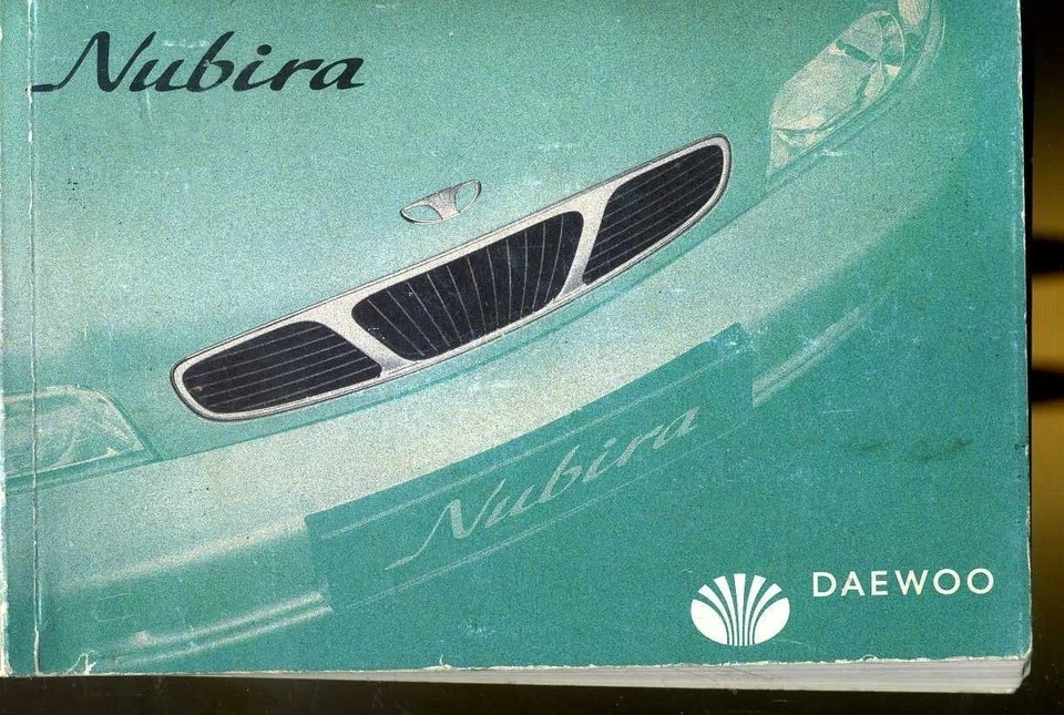 Libretto Uso e Manutenzione Auto Daewoo Nubiria 1999 - Immagine 1 di 1