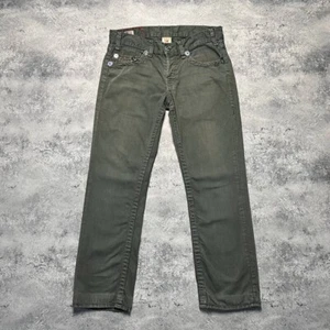 Pantalones de mezclilla True Religion USA Logan Super T para hombre talla 33x34 gris - Imagen 1 de 21