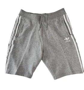 Adidas Knit Shorts Gray Youth M Athletic Team Sports - Picture 1 of 5
