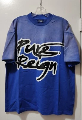Camiseta azul Pure Reign para hombre talla L Foto 1 de 3