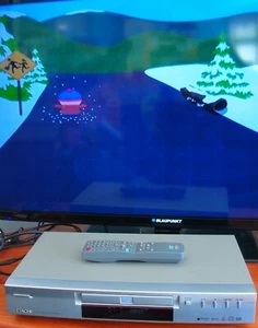 Hitachi DV-P315 Silver CD DVD Video CD Player & Remote Control Fully Working - Picture 1 of 8
