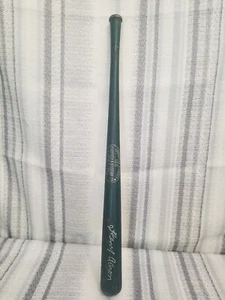 Vintage Louisville Slugger Henry Aaron 125 Green Mini Collectible Bat 16"  - Picture 1 of 8