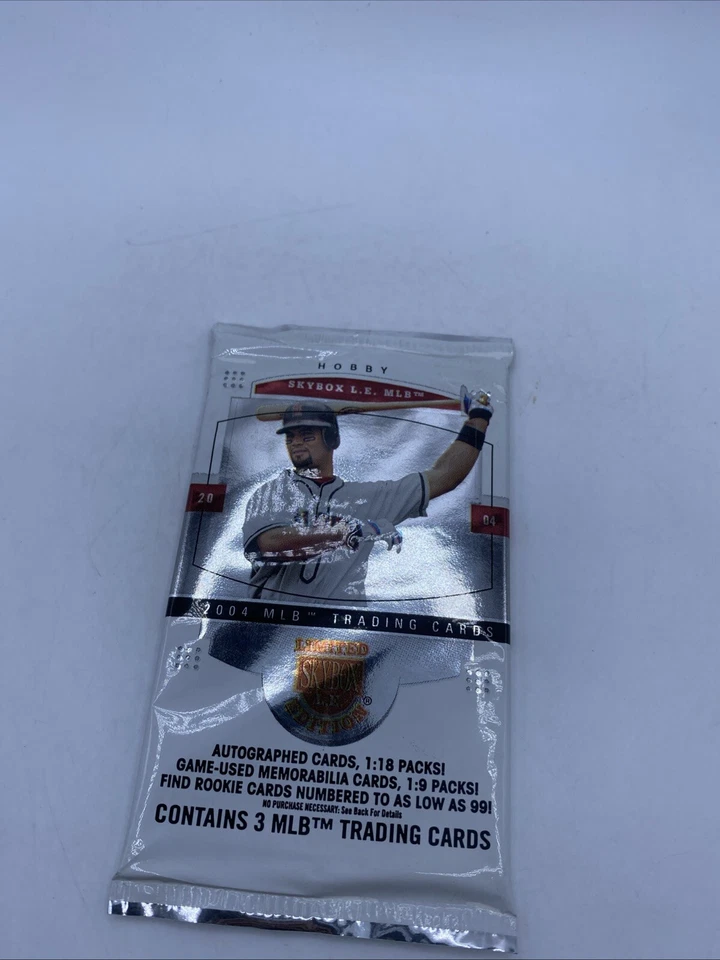 2004 Skybox Limited Edition LE Hobby Pack Look4 Albert Pujols AUTO Jeter Jersey - Image 1 of 3