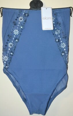 DAMAS ELOMI MATILDA CINTURA ALTA CALZONCILLOS COMPLETOS BRAGAS TALLA GRANDE 4XL (22) - NUEVO CON ETIQUETAS Foto 1 de 3