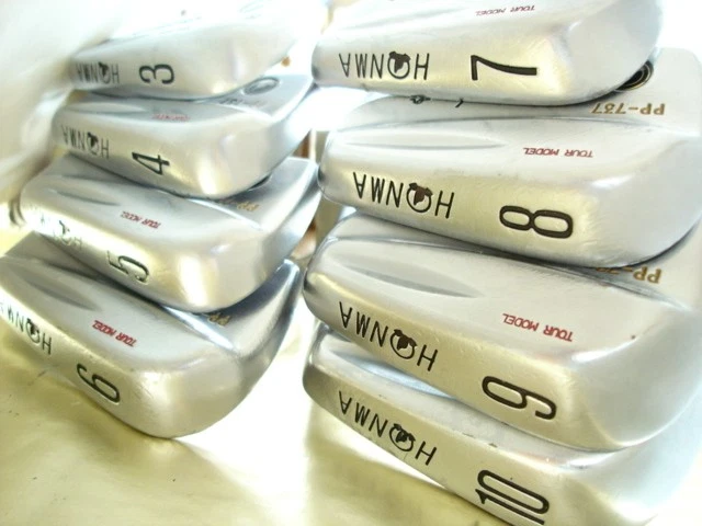 HONMA Iron Set PP-737 TOUR MODEL 3.4.5.6.7.8.9.10 Dynamic Gold Flex R400 - Image 1 of 3