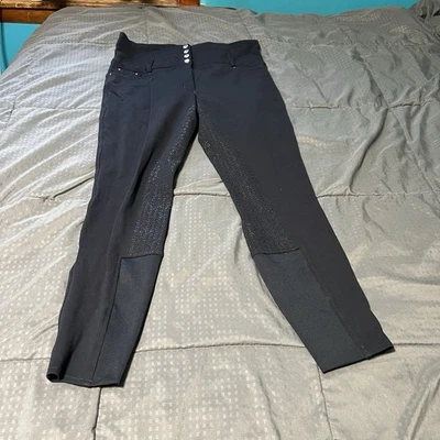 Horze Breeches Women 32 USA Large Dark Navy Blue Equestrian Horse - Image 1 of 4