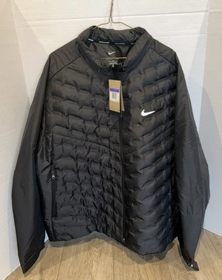 Chaqueta para correr Nike Therma-FIT ADV AeroLoft para hombre repelente 3XL negra Foto 1 de 3