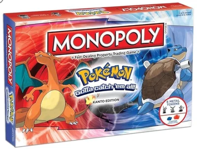 Hasbro Pokemon Monopoly Kanto Edition Board Game - Image 1 of 4