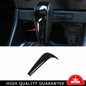 Gear Shift Knob Head Cover Trim 1PCS Fit For BMW X1 E84 2010-2013 Bright Black - Picture 1 of 20