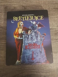Beetlejuice Steelbook Blu-ray 1988  -small Scratch On Steel Case - Picture 1 of 3