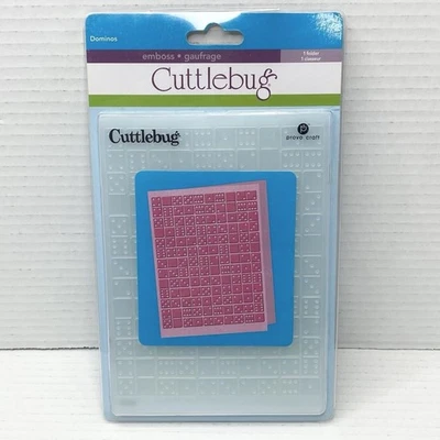 Cuttlebug 5"x7" Embossing Folder Dominos by Provo Craft 2009 - Image 1 of 4