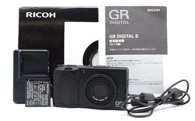 1163 Shots [Near MINT++ in Box] RICOH GR DIGITAL II 10.1MP Digital Camera JAPAN - Image 1 of 4