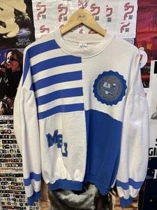 🔥Vintage 90s University of Memphis Crewneck Sweatshirt Mens XL MSU USA 25 x 25 - Picture 1 of 5